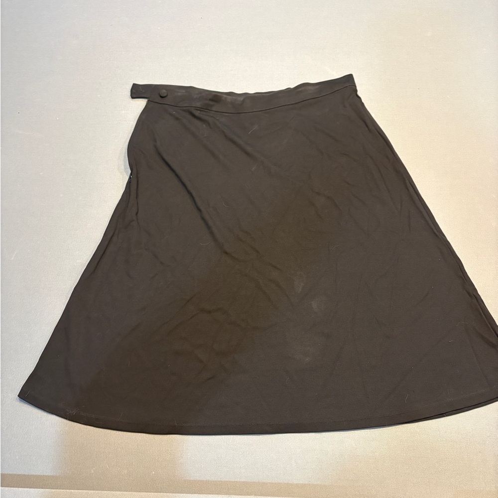 DKNY Classic Black A-Line Skirt